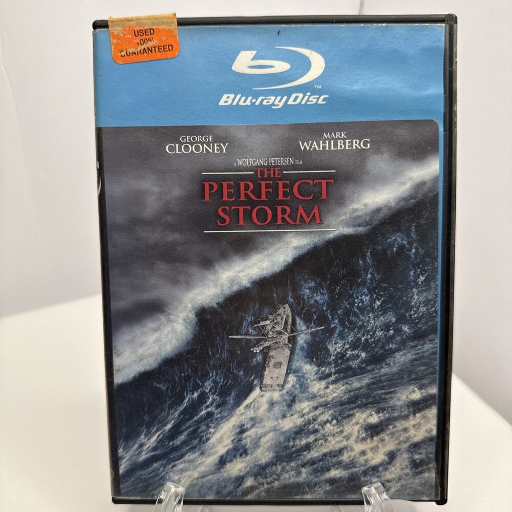The Perfect Storm (Blu-ray, 2000) Blockbuster Rental Case